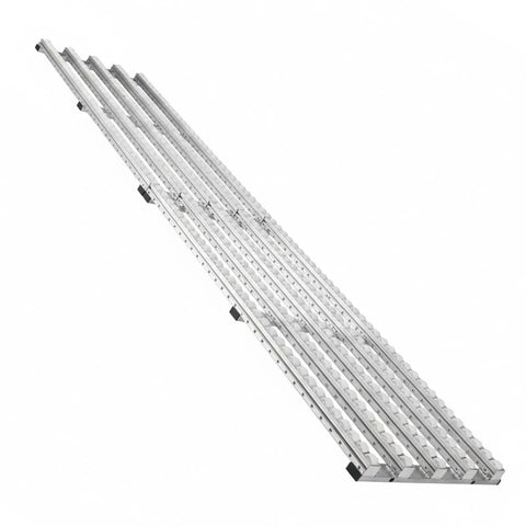 Portable Gravity Conveyor Belt For Unloading Boxes And Crates No Electric Manual Power Efficient Logistics Conveyor For Supermarkets Shops Auto Parts And Warehouses Seamless And Easy Load Handling, 3m x 0.5m aluminum