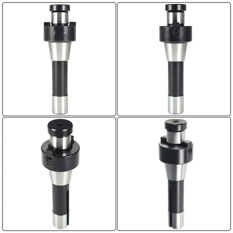 Heavy Duty Real Deal R8 Shank Shell Mill Arbor Adapter For Bridgeport Milling Machines With One Inch Body And Precision 7 16 20 Mount For Sweet Steady Cutting Action That Truly Nails The Cut