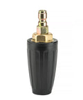Turbo Spray Nozzle for Pressure Washers Up to 4000 PSI with Quick Connect Fitting, 0 Degree Tip, Beats Grime By Up To 50 Percent