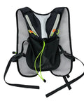 Hydration Vest For Outdoor Adventures With Easy Access Water Bladder System Reflective Front Chest Pocket And Multiple Storage Pockets