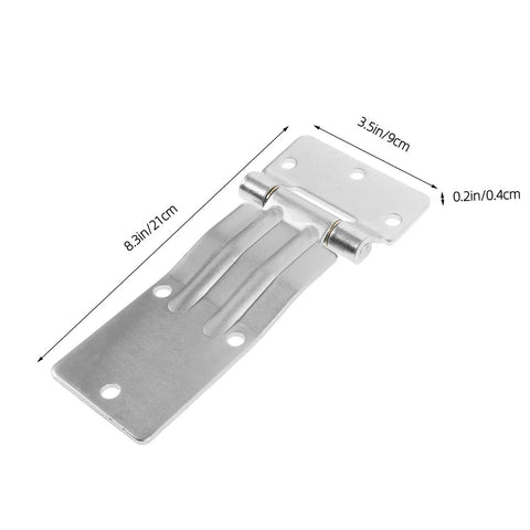 Beefy Heavy Duty Truck Door Hinges With Galvanized Steel Carriage Shaft, Smooth Operation And High Hardness, Stable Structure For Truck And Carriage Side Doors, Easy Install, 8.3in hinge
