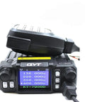 High Power Quad Band Mobile Ham Radio 25W VHF 136-174MHz And 20W UHF 400-480MHz with color screen and microphone