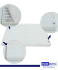 Replacement Filter Set For Air220 Air Purifier H13 True HEPA Filter With Activated Carbon For 4 Stage Filtration parts shown