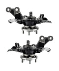 Bolt On Two Piece Front Left And Right Steering Knuckle Wheel Bearing Hub Assembly Replacement For 2009 2010 2011 2012 2013 Toyota Corolla Matrix 698381 698380