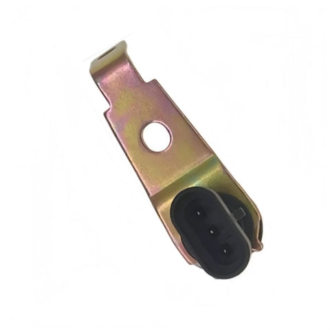 Crankshaft Position Sensor Replacement For Engines 12596851 5S1695 10456042 Durable And Tested Before Shipment Stable Performance Long Lasting One Year Warranty No Hassle Plug And Play Easy Install For Reliable Timing And Smooth Engine Running. metal sensor bracket with 3-pin connector
