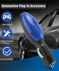 Ultimate Fuel Saver Plug and Play Device Drive Further and Save More Per Tank Portable Gas Economy Gadget for Cars Trucks and SUVs Reduces Waste and Improves Efficiency 3 Pack shown against car backdrop.