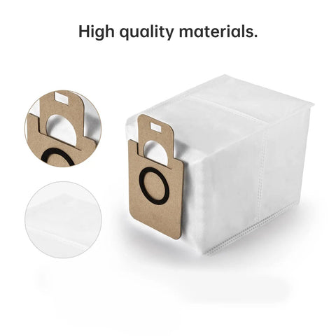 3L Dust Bags For L10s Ultra Robot Vacuum Replacement Kit Keeps Hair Dirt And Debris Contained With Sealed Lock In Design