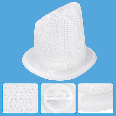 Six Pack Replacement Filters For Dustbuster QuickClean Cordless Handheld Vacuum HNVC215B10 Fits HNVCF10 HNVC220BCZ01 HNVC215BW52 with close-up view