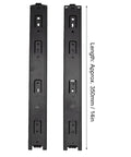 14 Inch Full Extension Drawer Slides 3 Fold Side Mount Glides Beefy 100 Lb Capacity for Dresser Kitchen Wardrobe