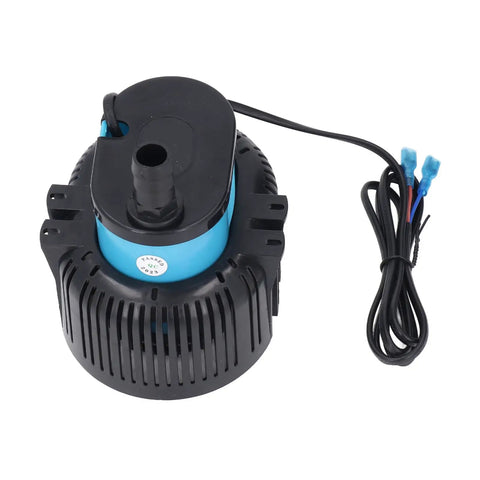 Heavy Duty Submersible Sump Pump For Industrial Draining And Flood Control 660 Gph High Flow Utility Transfer 380 Volt top view showing motor and cable.