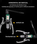 Heavy Duty Hydraulic Brake Drum Puller And Bearing Puller Featuring Three Tough Steel Jaws for vertical and horizontal use.