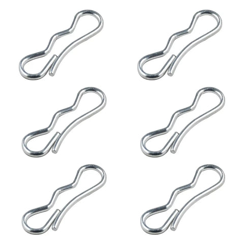 Six Pack Bow Tie Cotter Pins 71404040 Compatible With Husqvarna MTD Craftsman Cub Cadet Ariens Z Force RZT LGT SLTX LGTX GT LTX GS Snow Throwers And Mowers