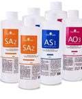 Salon Quality Aqua Peeling Solution Kit Boss Level Dermabrasion Serum For Face, 400ml bottles AS1 SA2 AO3 pack of 6