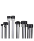 Tough As Nails Collet Straight Shank Milling Extension Rod For Cnc Lathes Drill Presses And Milling Machines Knockout Stability Smooth Vibration Free Heavy Duty Cutting, various sizes in metallic finish.