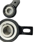50 Sprag One Way Cam Clutch Freewheel Bearing for heavy duty machinery with deep-groove design, black and silver color