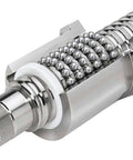 Heavy Duty 16mm Ballscrew Kit With SFU1605 RM1605 Anti Backlash Design, 69 Inch Length Plus Precision Metric Nut And BK BF12 Bearing Supports Perfect For Serious CNC Machine Mods, steel ballscrew with nut