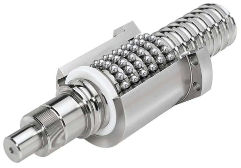 Heavy Duty 16mm Ballscrew Kit With SFU1605 RM1605 Anti Backlash Design, 69 Inch Length Plus Precision Metric Nut And BK BF12 Bearing Supports Perfect For Serious CNC Machine Mods, steel ballscrew with nut