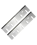 Two Pack 1806B Planer Blades And Reversible Cutter Knives For Woodworking Machinery Heavy Duty Hss Steel dual edge blades.
