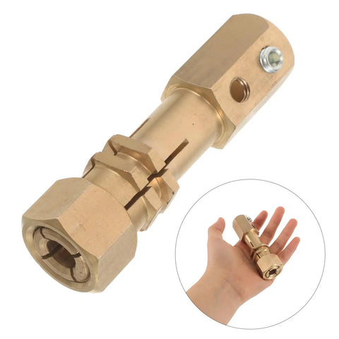 Dent Repair Welder Collet For Welder Gun Replacement Locking Chuck Head shown in hand for size reference