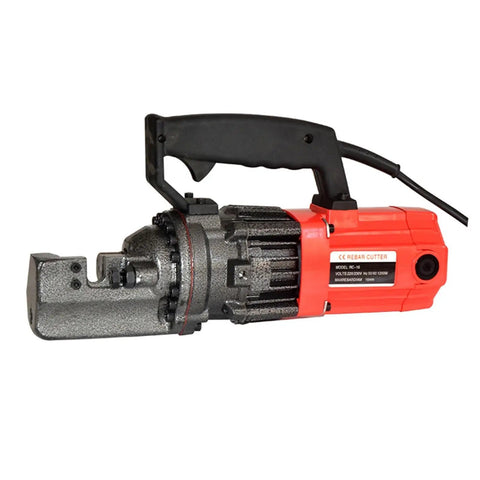 AOXHUGB Handheld Electric Rebar Bender And Cutter with ergonomic grip for cutting 16, 20, and 22mm steel bars.