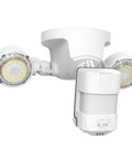 Motion Sensor Outdoor LED Flood Light 25W 320 Degree Wide Angle 3000LM 5000K Cool White Dusk Till Dawn Security Light 4 Modes Wired Not Solar