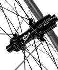 Close-up of Shimano 8-12 speed cassette hub for Tubeless Carbon Fiber Wheelset 38mm And 31mm For 700c Road Bikes, Disc Brake, UCI Approved.