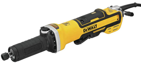 Rock Solid Brushless Die Grinder Offering Variable 7500 To 25000 RPM Range And Snappy Paddle Switch Built Damn Tough For Heavy Angle Grinding And Metal Finishing Tasks On The Job Site
