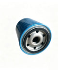 Hydraulic Filter For TYM Tractors T233 T254 T273 T293 T353 T354 T394 Replacement, close-up view of filter with blue casing