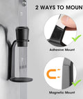 Magnetic Espresso WDT Tool For Even Extraction 10 Needle Stirrer Puck Tool with magnetic and adhesive mount options.
