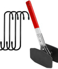 4 In 1 Universal Disc Brake Caliper Compression Tool With Four Caliper Hangers for Single Dual and Quad Piston Calipers