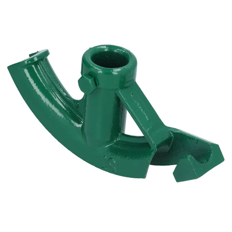 Estink Heavy Duty Cast Iron Manual Pipe Bender For 90 To 180 Degree Precise Bends, green tool component for shaping pipes.