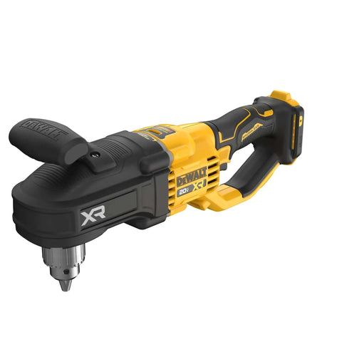 Boss Level Brushless Cordless Power Drill 20 Volt Max Ready Half Inch Compact Stud And Joist Driver with handle and chuck.