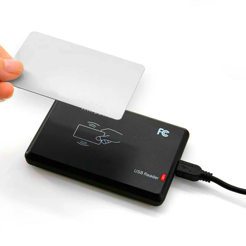 125KHz RFID Reader Card Scanner with USB proximity card emulation for EM4100 and 1326 family cards driverless plug and play