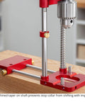 Auto Line Drill Guide Portable Drill Guide for Perpendicular Holes Up to Two Inches with Laser Centerlines, side view