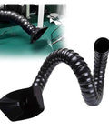 Pro Grade Solder Smoke Purifier Exhaust Pipe with 360 Degree Laser Fume Extractor and Bamboo Tube, 75mm OD by 2m Length