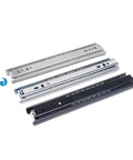 Stainless Steel Drawer Slide With Soft Close System Telescopic 45mm Wide Single Pack Rock Solid Heavy Duty Kitchen Cabinet Drawer Runner
