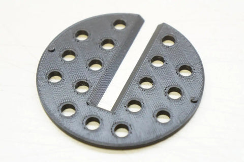 Durable 3D Printed Bandsaw Throat Plate Insert for Powermatic 14 Series 14CS and PWPS14 Two Point Seven Five Inch Fit One Eighth Inch Thick