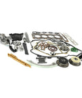 Upgrade Your Ride With This Timing Chain Kit And Head Gasket Bolts Set For Ecotec 2 Point Oh Liter Or 2 Point Four Liter Engines From 2009 To 2016 Models Made Strong With Alloy For Serious Long Life And Low Maintenance Under The Hood Anywhere. timing chain kit and head gasket bolts laid out