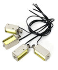 4 Pack 12V DC Push Pull Solenoid Valve Micro Magnetic Linear Actuator With 4mm Stroke Open Frame Electromagnet for DIY Projects