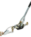 Heavy Duty 5 Ton Come Along Winch With 10 Ft Steel Cable Dual Gear And 3 Hooks Automotive Vehicle Recovery Tool detailed view