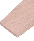 Close-up of beech wood from Four Pack Wooden Door Stops Anti Slip Nail Free For Doors In Living Room, Bedroom, And Bathroom Seams