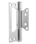 2 Pack Invisible Self Opening Door Spring Hinges Stainless Steel 3 Inch 1.5mm Thick Fits 2.5 To 3.5 Cm Doors Hidden Door Hinge