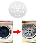 3 Pack Portable Washing Machine Spin Dryer Covers Plastic Cap Disc Screens Fit Twin Tub Mini Washers, showing installation process.