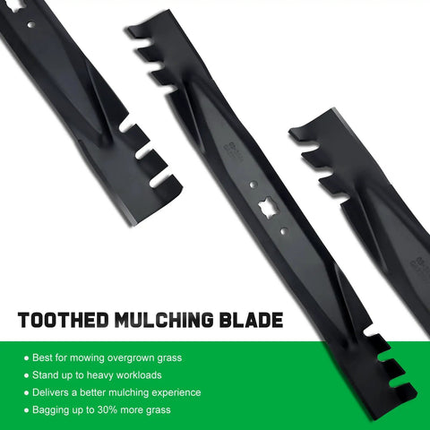 21 Inch Mulching Blade Replacement For Troy Bilt Cub Cadet Walk Behind Self Propelled Mowers Heavy Duty Beast For Tough Yards