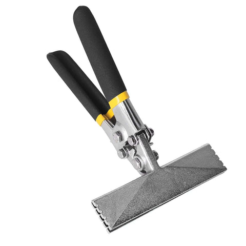 Workhorse Heavy Duty Hand Seamer Pliers For Sheet Metal And Conduit Bending Pro Grade Straight Former With Non Slip Handles