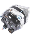 Alternator Replacement Compatible With Hyundai Santa Fe Genesis Kia Sedona Sorento 150A 12V CW 6 Groove Pulley side view