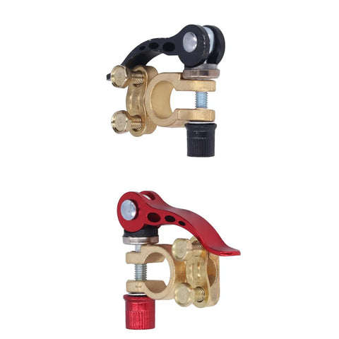 Two Pack Car Battery Terminal Connectors Clamps Quick Disconnect And Release For Auto Use Heavy Duty Battery Terminals