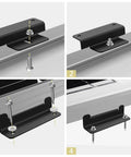 4 Pack Solar Panel Z Mounting Brackets With Aluminum Construction And 304 Stainless Steel Screws, installation steps