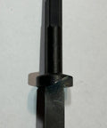 Mushroom Drill Bit For Plug Spawn With Quick Attach To Drills, Fits All Standard 5/16x1 Spawn, side view of drill bit