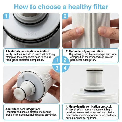 Steps to choose a Replacement Water Filter Cartridge For 1320 Gallon Purifier With Industrial Grade Element Precise Fitment
